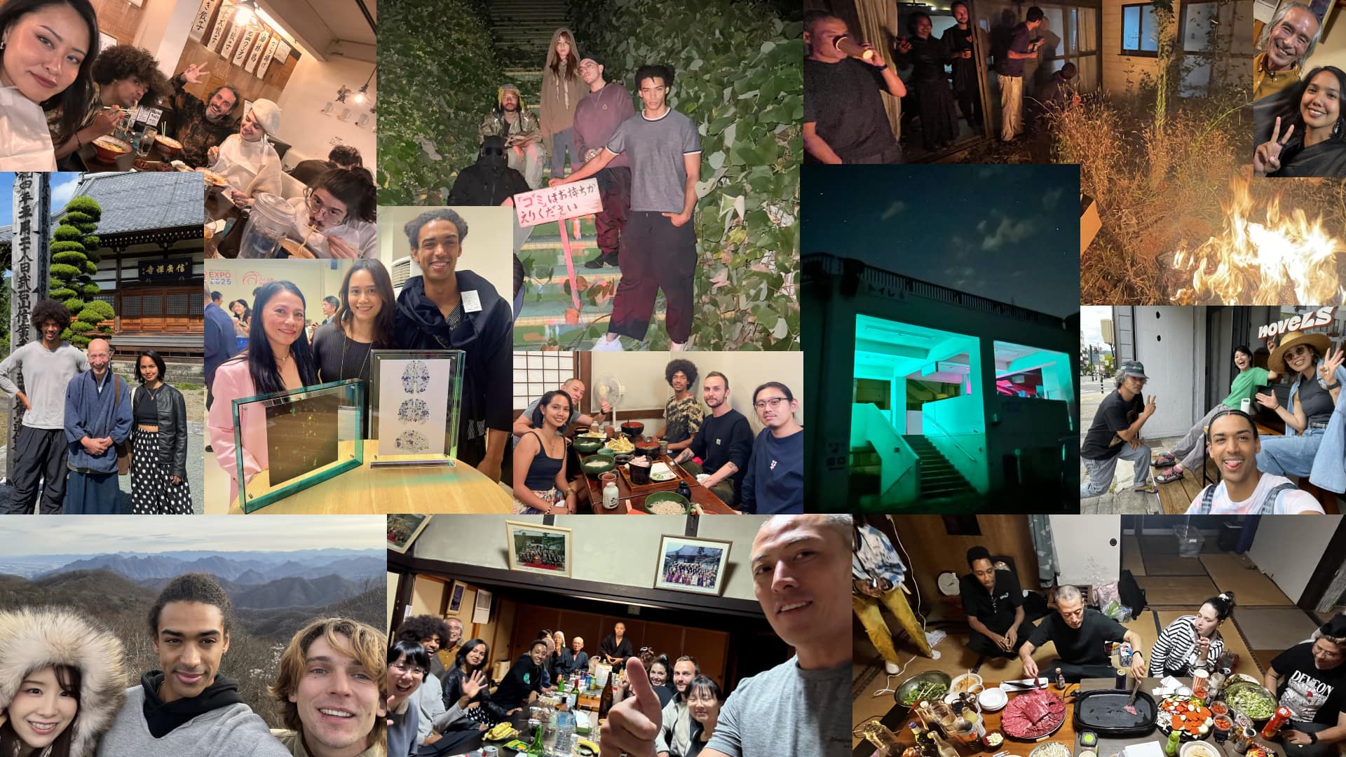 A year of ZuCity dinners, builds, residencies & festivals in Komoro